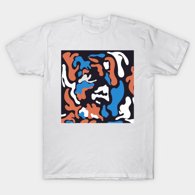 Abstract Camo T-Shirt by lilydlin